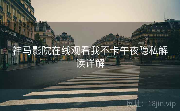 神马影院在线观看我不卡午夜隐私解读详解