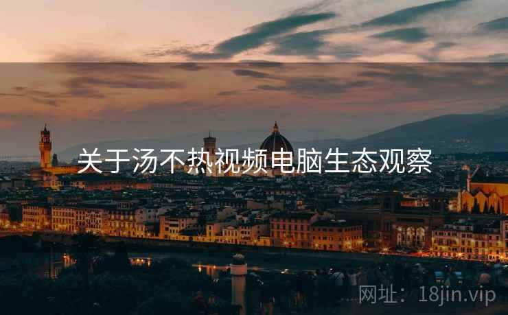 关于汤不热视频电脑生态观察