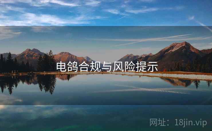 电鸽合规与风险提示