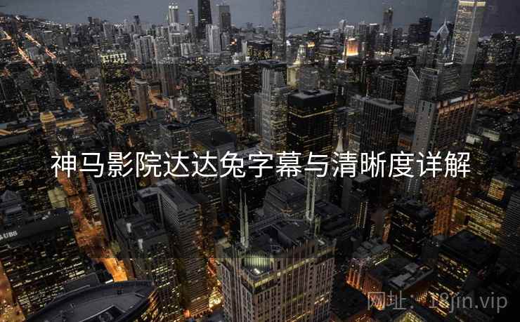 神马影院达达兔字幕与清晰度详解