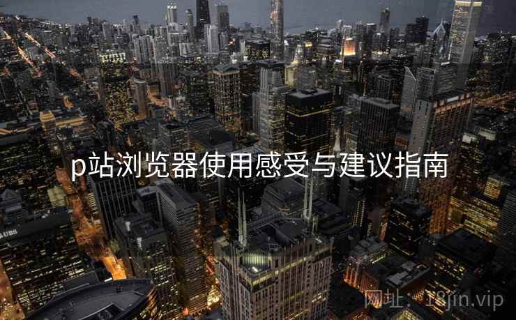 p站浏览器使用感受与建议指南